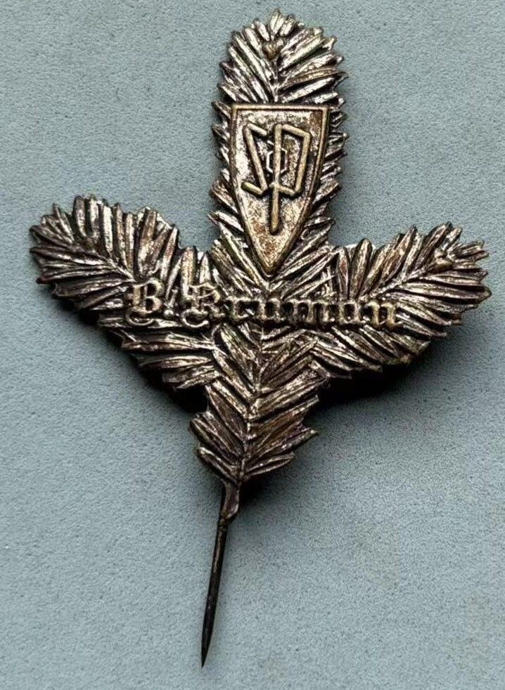 盛世勋华——号角文化勋章邮票专场拍卖第311期 捷克斯洛伐克苏台德德意志人党（SDP）党员证章 少见品种（NC主义 推动苏台德合并投票 后合并到NC党）