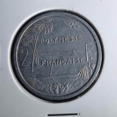 沼泽如烟--第1039场 - 法属波利尼西亚1965年2法郎