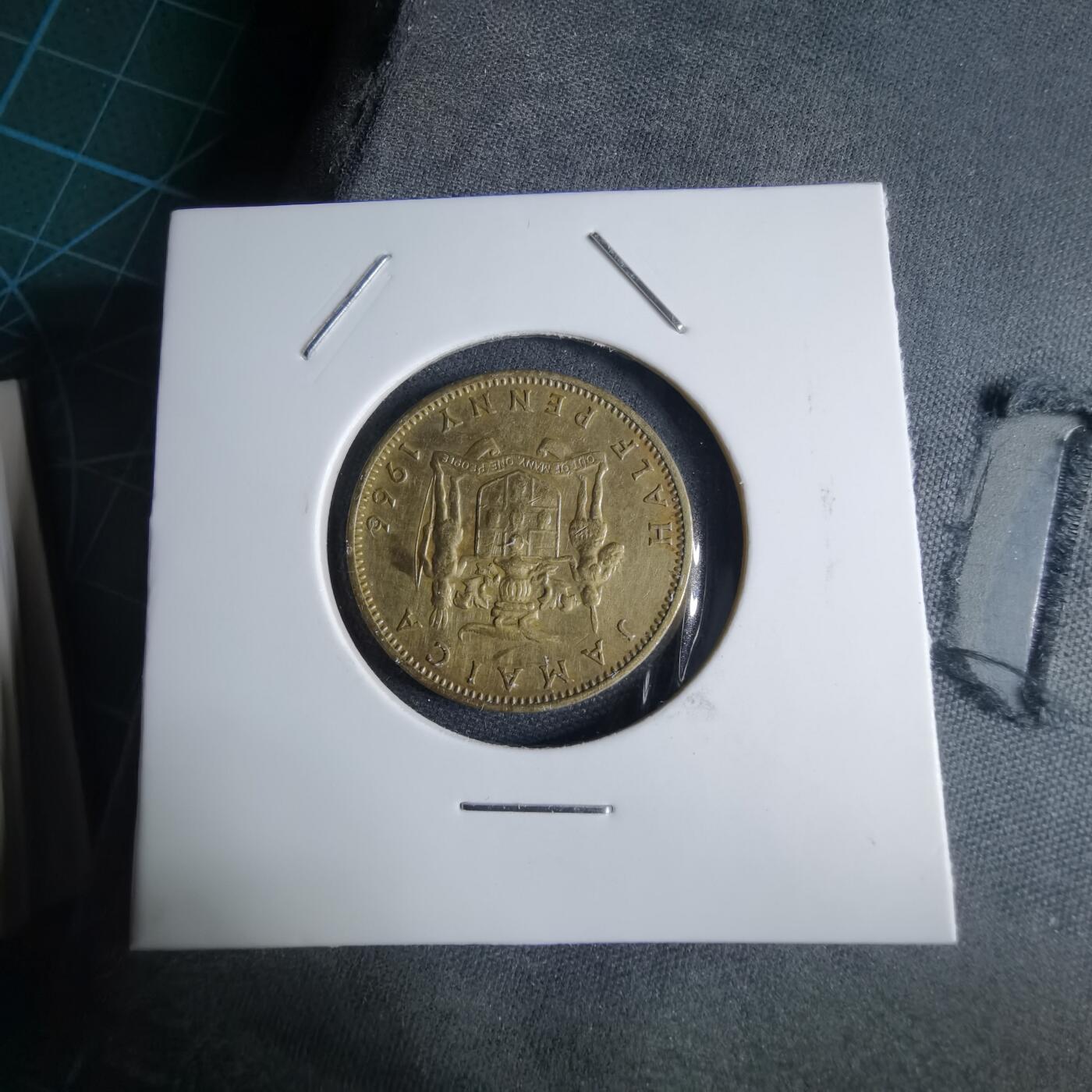 沼泽如烟--第1040场 牙买加1966年半便士