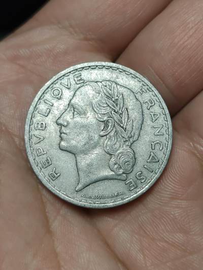 2026年第三十九场(总第二百零八场）外国好品散币场(免佣金) - 法兰西第四共和国1949年5法郎(第二版，Closed 9)