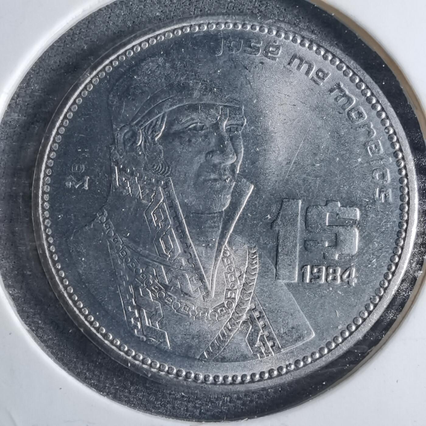 沼泽如烟--第1040场 墨西哥1984年1比索