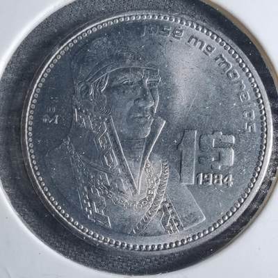 沼泽如烟--第1040场 - 墨西哥1984年1比索