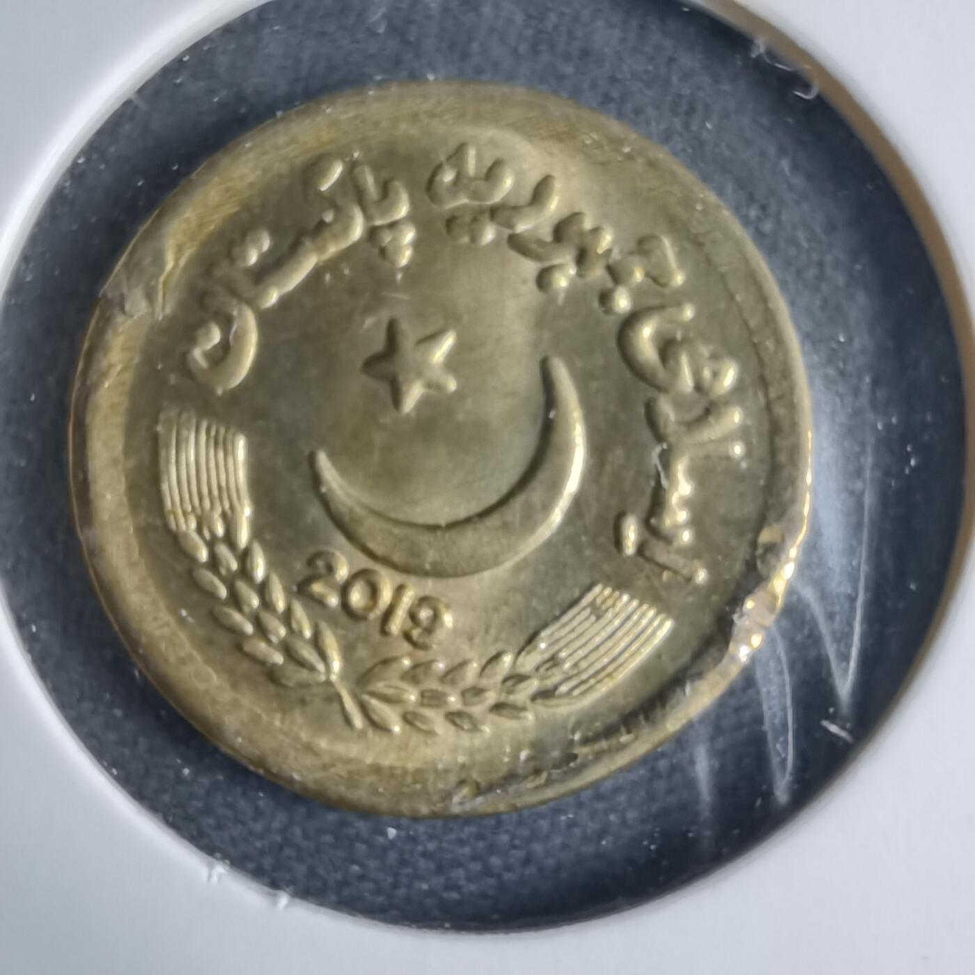 沼泽如烟--第1040场 巴基斯坦2019年5卢比