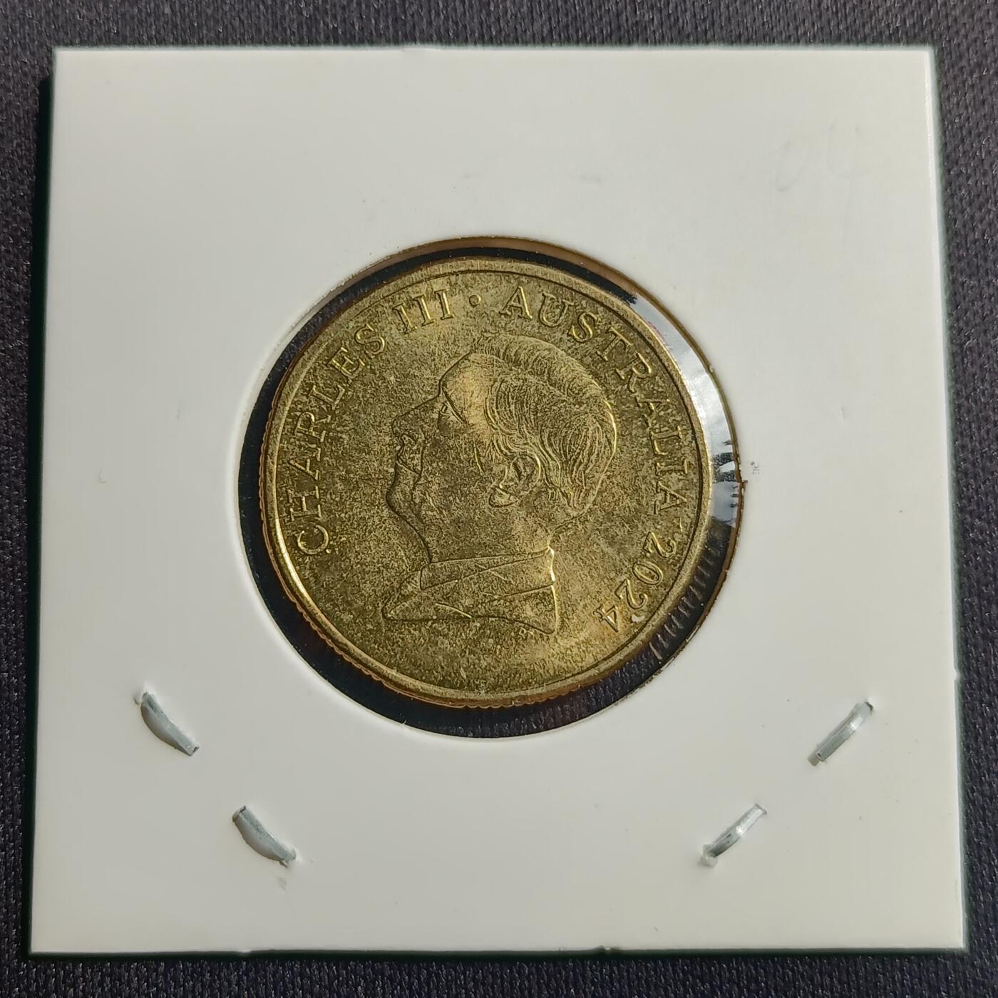 【游宝包邮场】马年第17期 精品单钞场 周日截拍 澳大利亚1澳元 查尔斯三世国王版