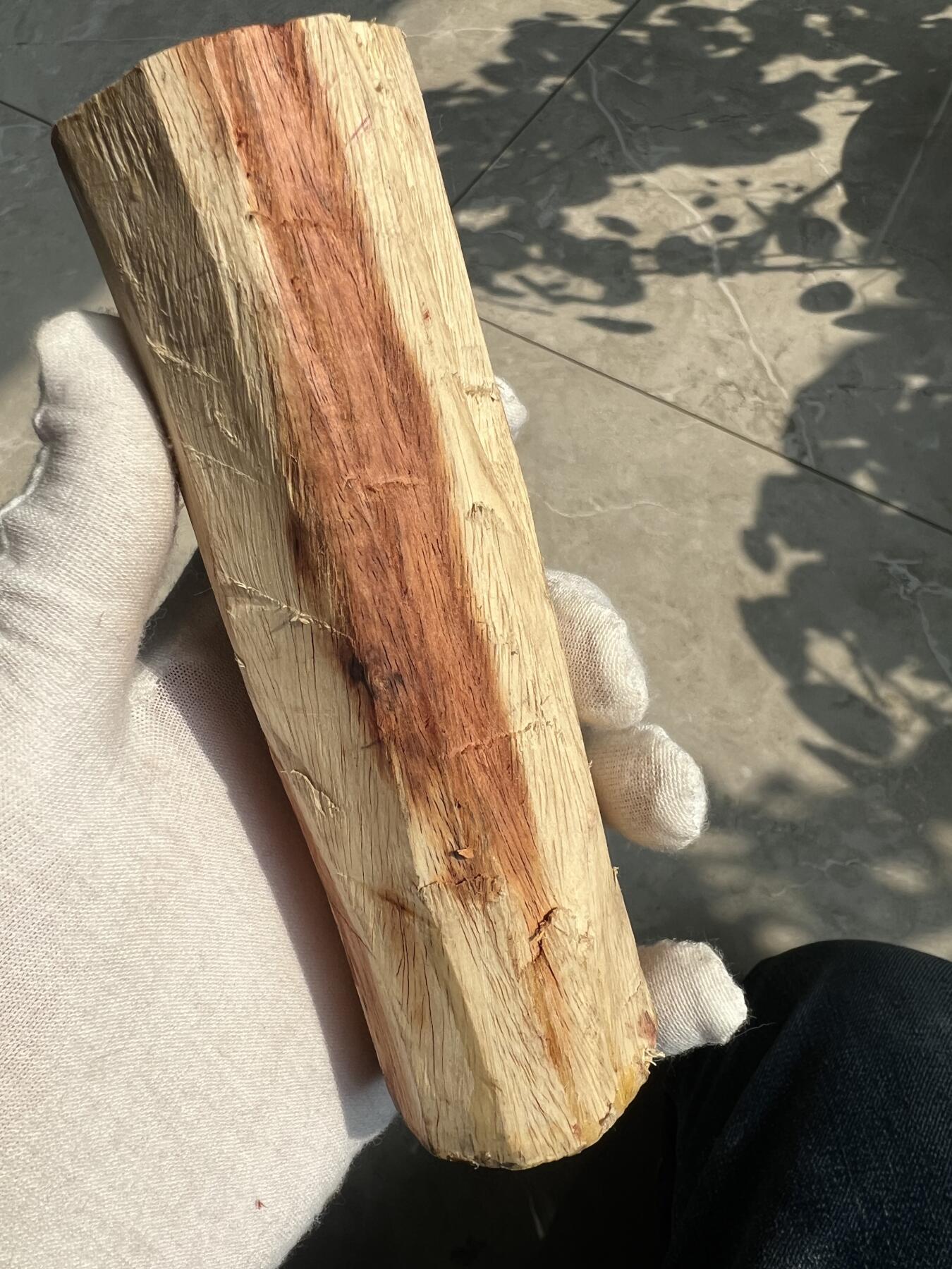 零元拍：  海南黄花梨。尺寸约145/45MM