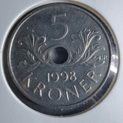 沼泽如烟--第1039场 - 挪威1998年5克朗