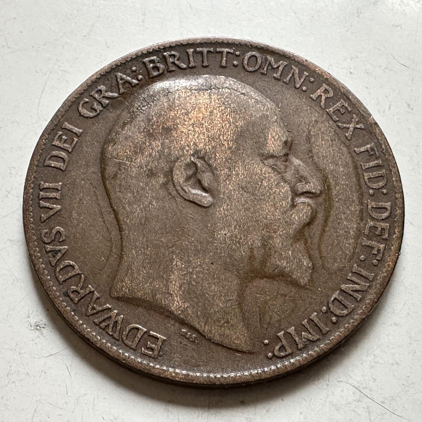 🌹外币初藏🌹🐯2026年第35场   每周二四六晚8️⃣点 接代拍 英国1908年一便士