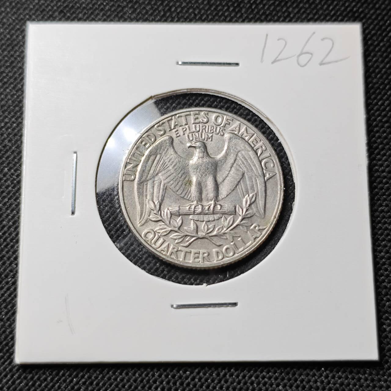 KK钱币收藏小铺  第412期 2月预留时间 周末发货 1972美国25分 