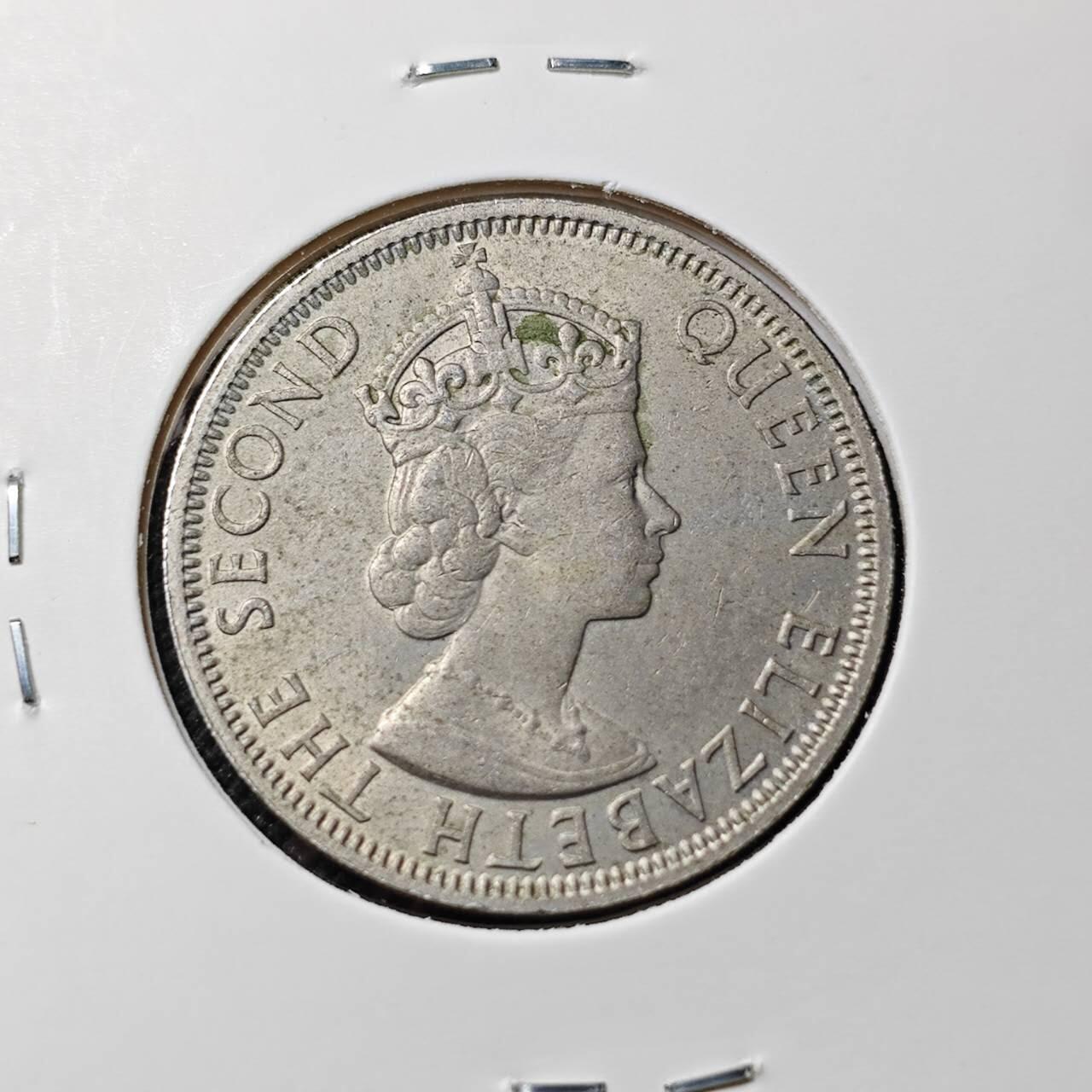 KK钱币收藏小铺  第412期 2月预留时间 周末发货 1961马来亚和婆罗洲50分