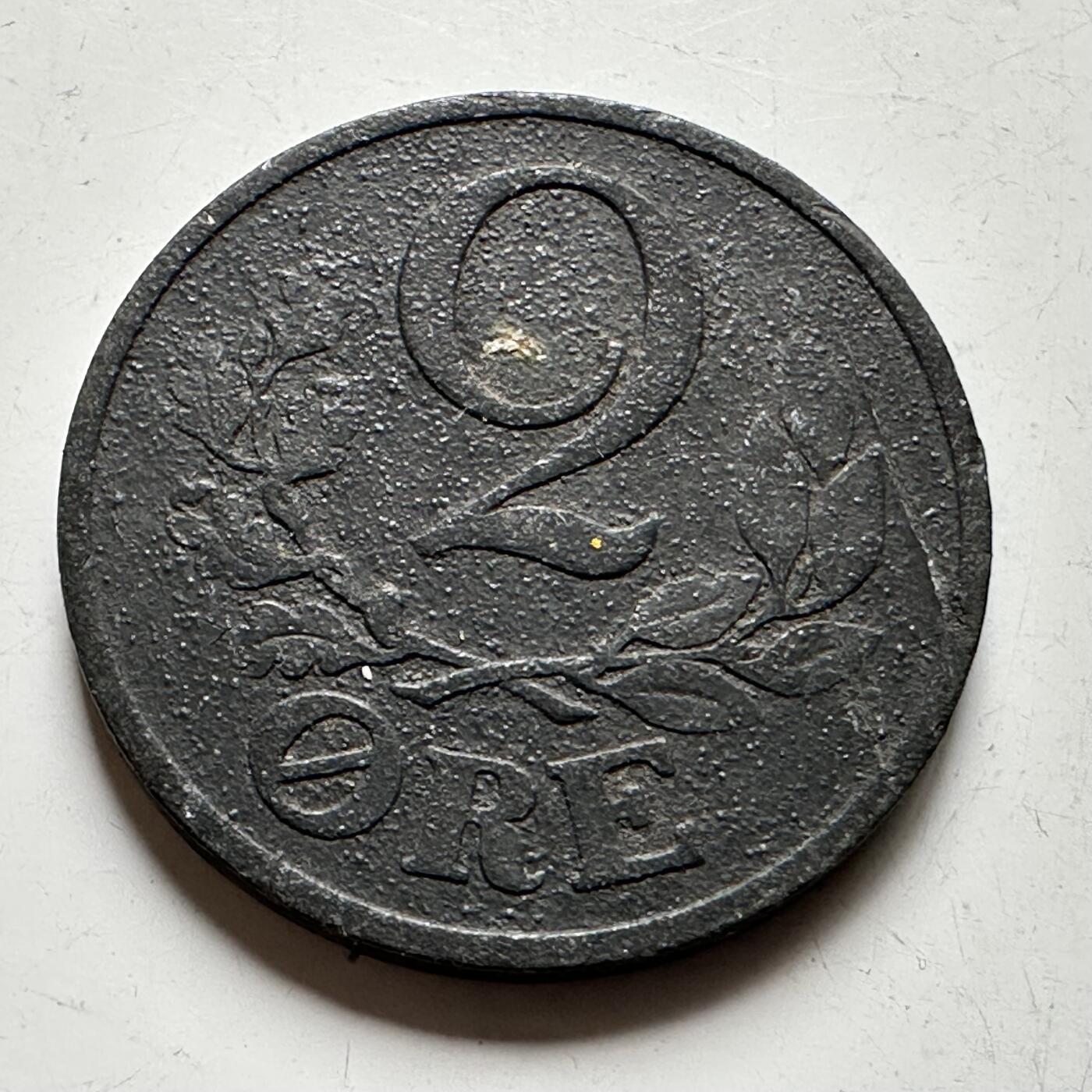 🌹外币初藏🌹🐯2026年第35场   每周二四六晚8️⃣点 接代拍 德占丹麦1943年2欧尔 锌币