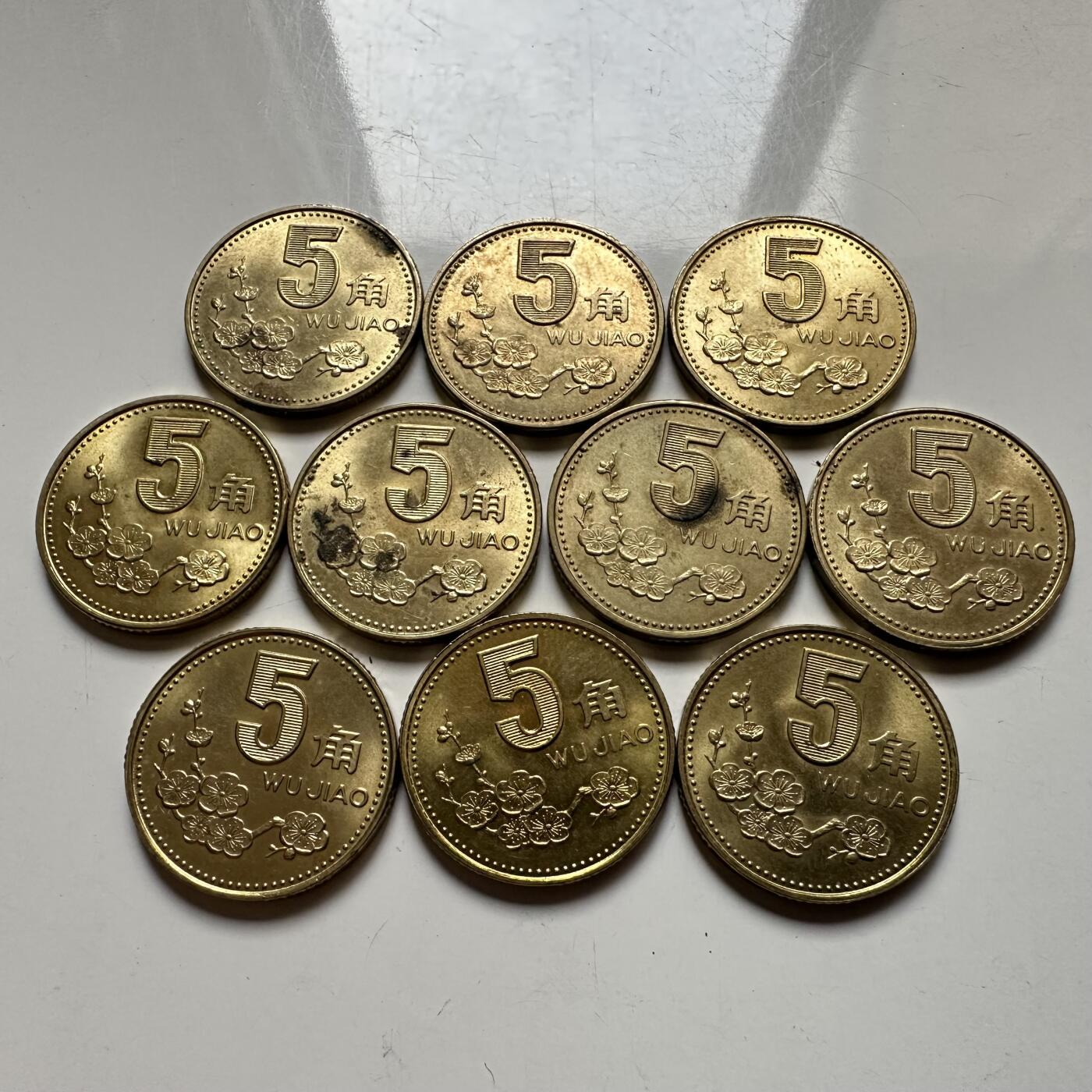 🌹外币初藏🌹🐯2026年第35场   每周二四六晚8️⃣点 接代拍 好品荷花5角一组10枚 b