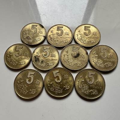 🌹外币初藏🌹🐯2026年第35场   每周二四六晚8️⃣点 接代拍 - 好品荷花5角一组10枚 b