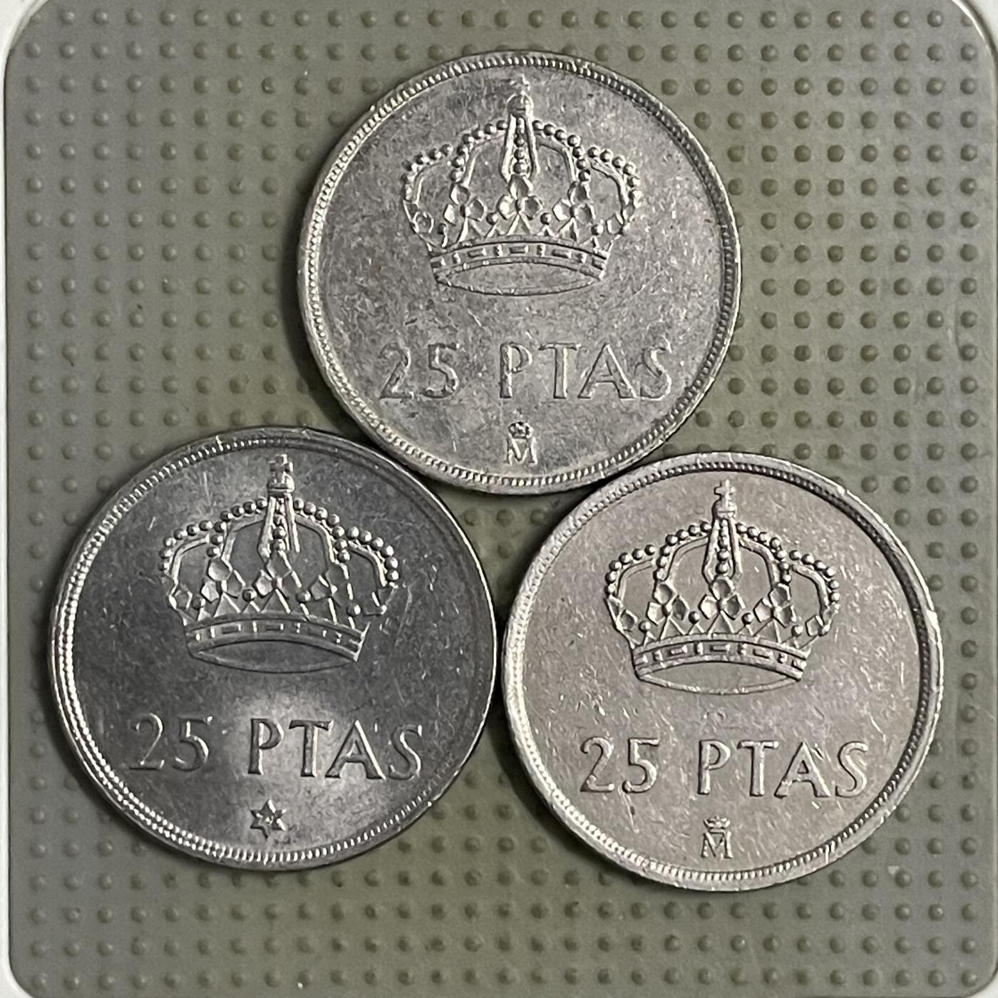 2026年第41场各国散币拍卖（总第191场） 西班牙25比赛塔3枚