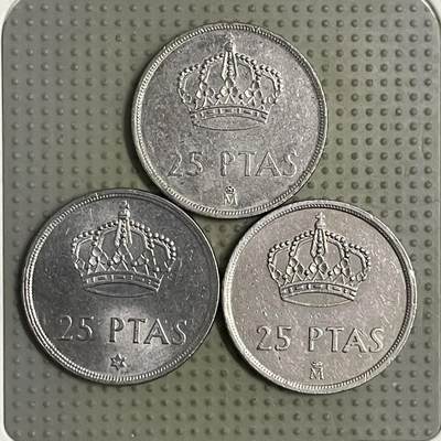 2026年第41场各国散币拍卖（总第191场） - 西班牙25比赛塔3枚
