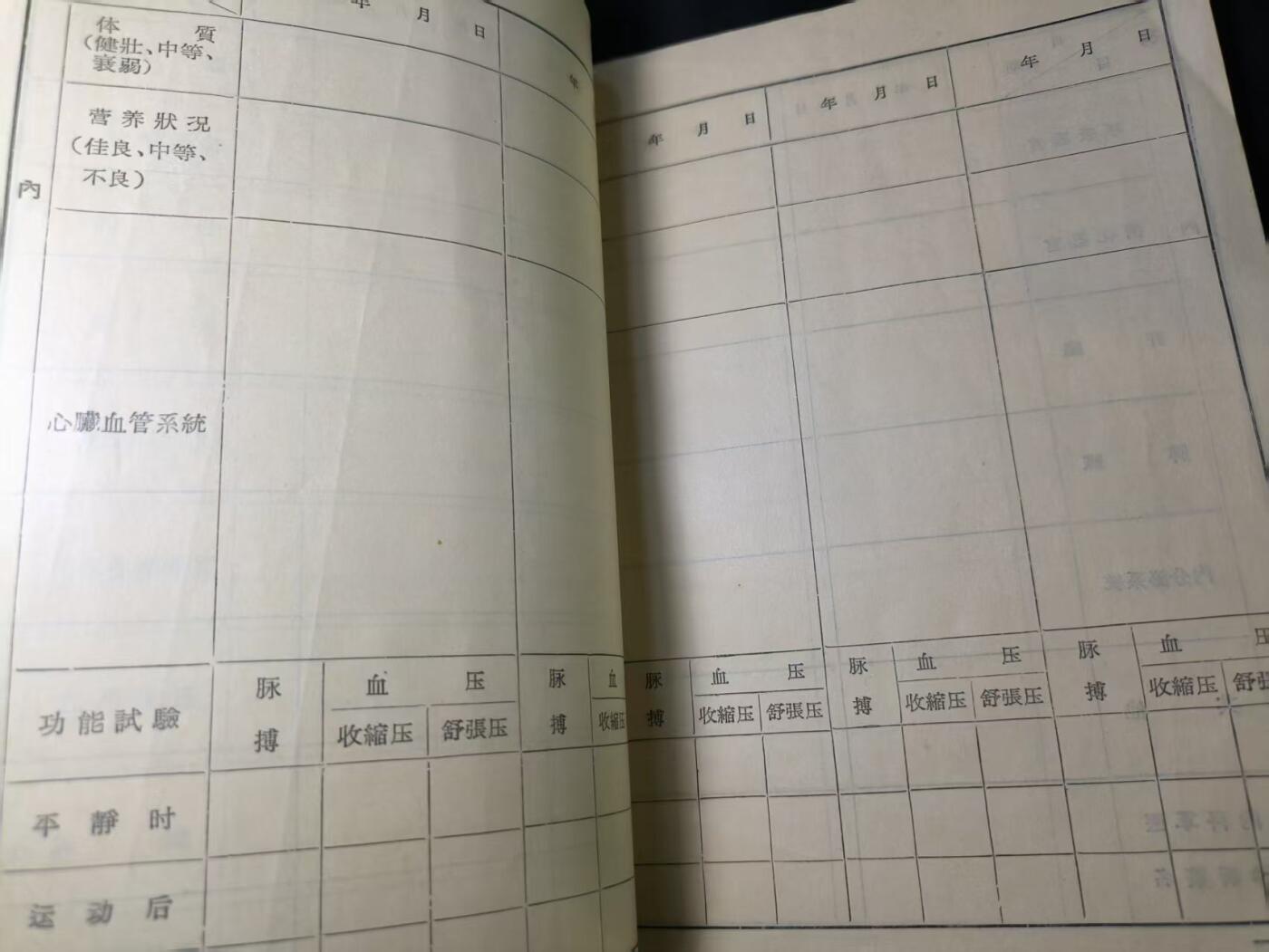 云宸嘉赏-勋臻文献佳藏优品精选场次（低佣 转发佣金红包） 开国少将石一宸旧藏（时任大校-華東軍區司令部作戰處處長）军官健康证  后其人历任福州军区参谋长、副司令员，参与指挥金门炮击