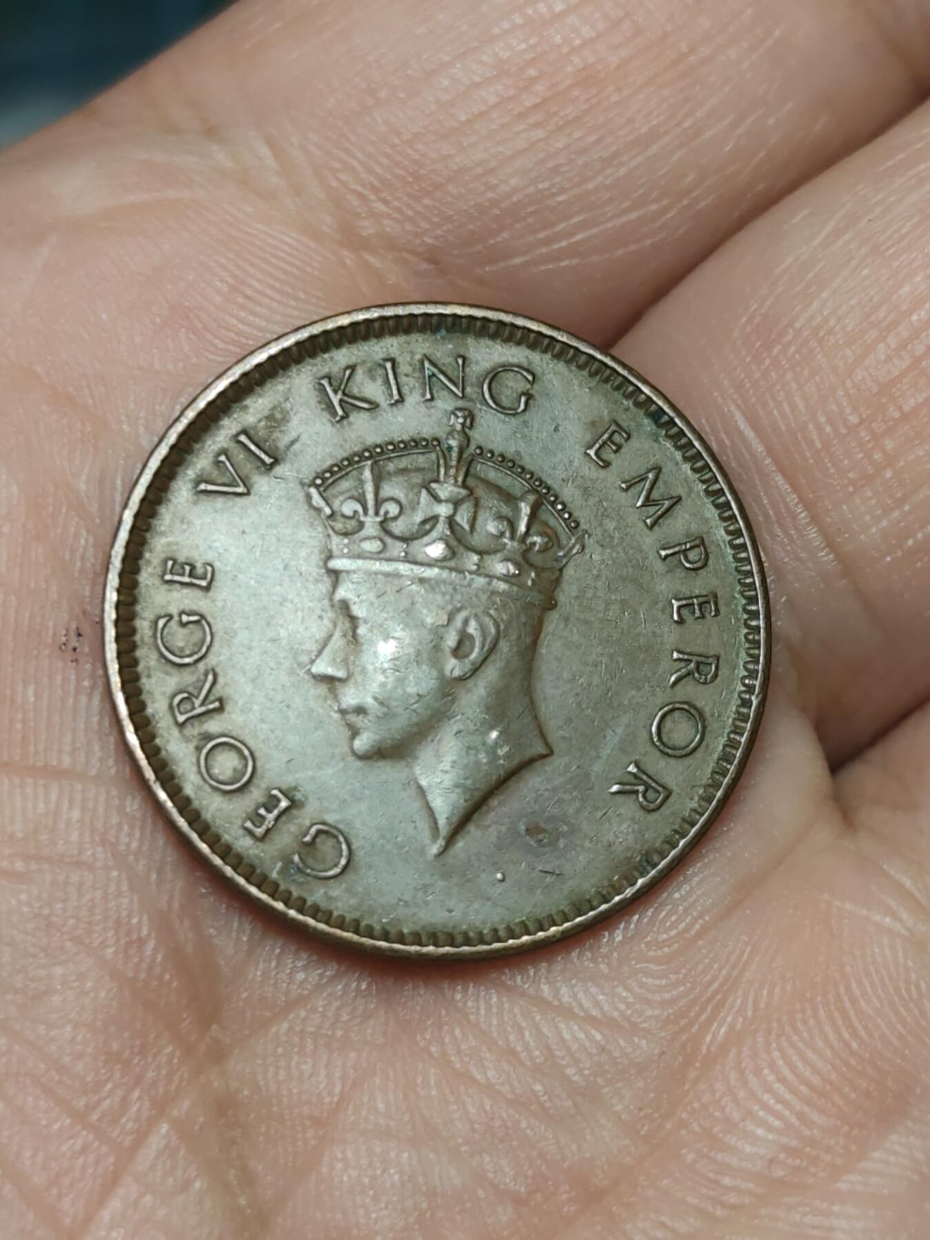 2026年第三十九场(总第二百零八场）外国好品散币场(免佣金) 英属印度1939年1/4安娜(乔治六世第一版，b版孟买造)