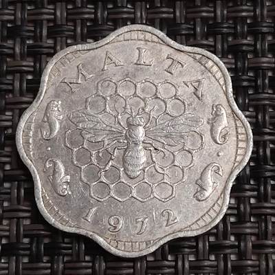 布加迪🐬～世界钱币(上海)🌾第 286 期 /  各国套币和散币 - 马耳他🇲🇹 1972年 3米尔