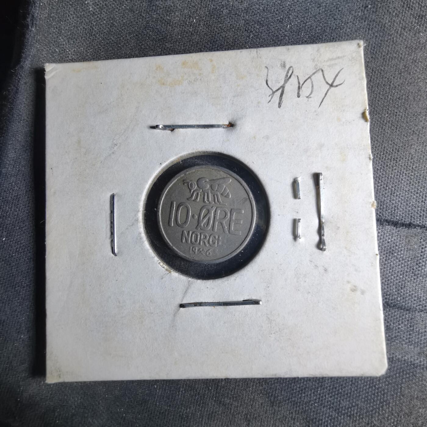 沼泽如烟--第1039场 挪威1963年10欧尔