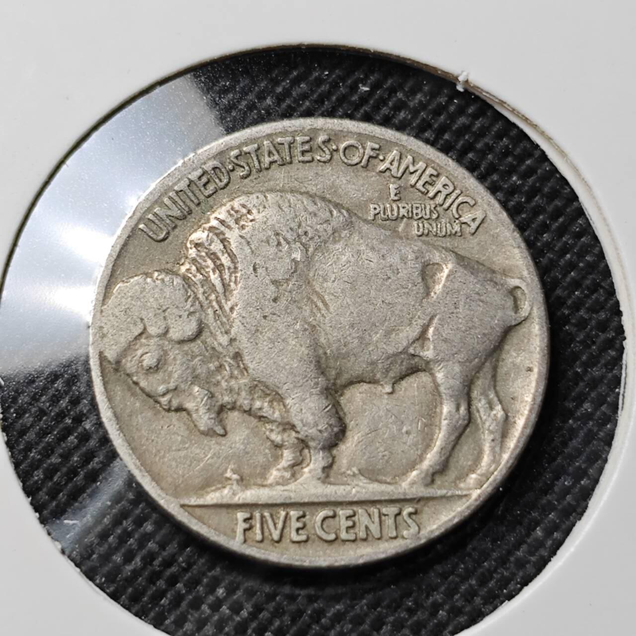 KK钱币收藏小铺  第412期 2月预留时间 周末发货 1937美国5分