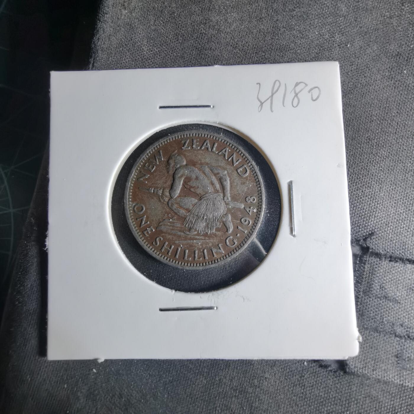 沼泽如烟--第1039场 新西兰1948年1先令