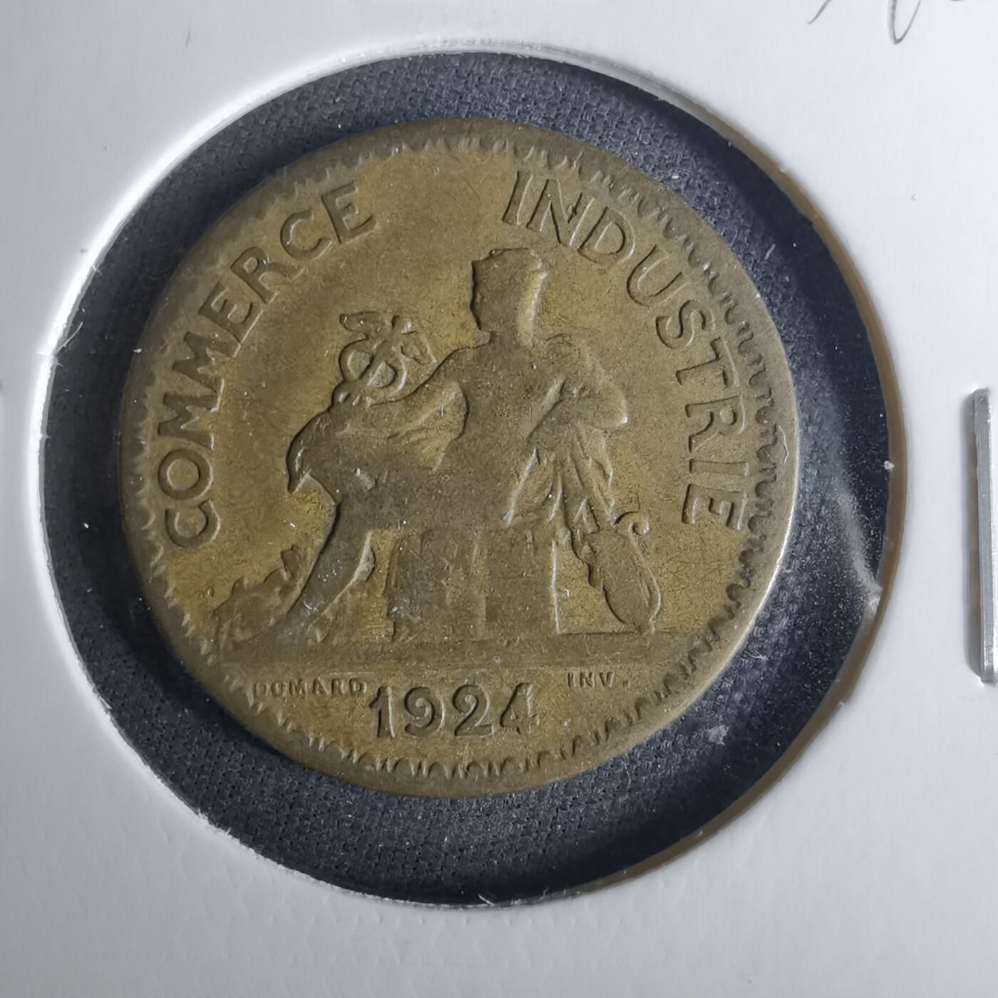 沼泽如烟--第1039场 法国1924年1法郎