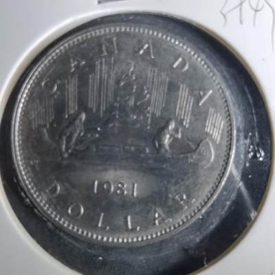 沼泽如烟--第1039场 - 加拿大1981年一元