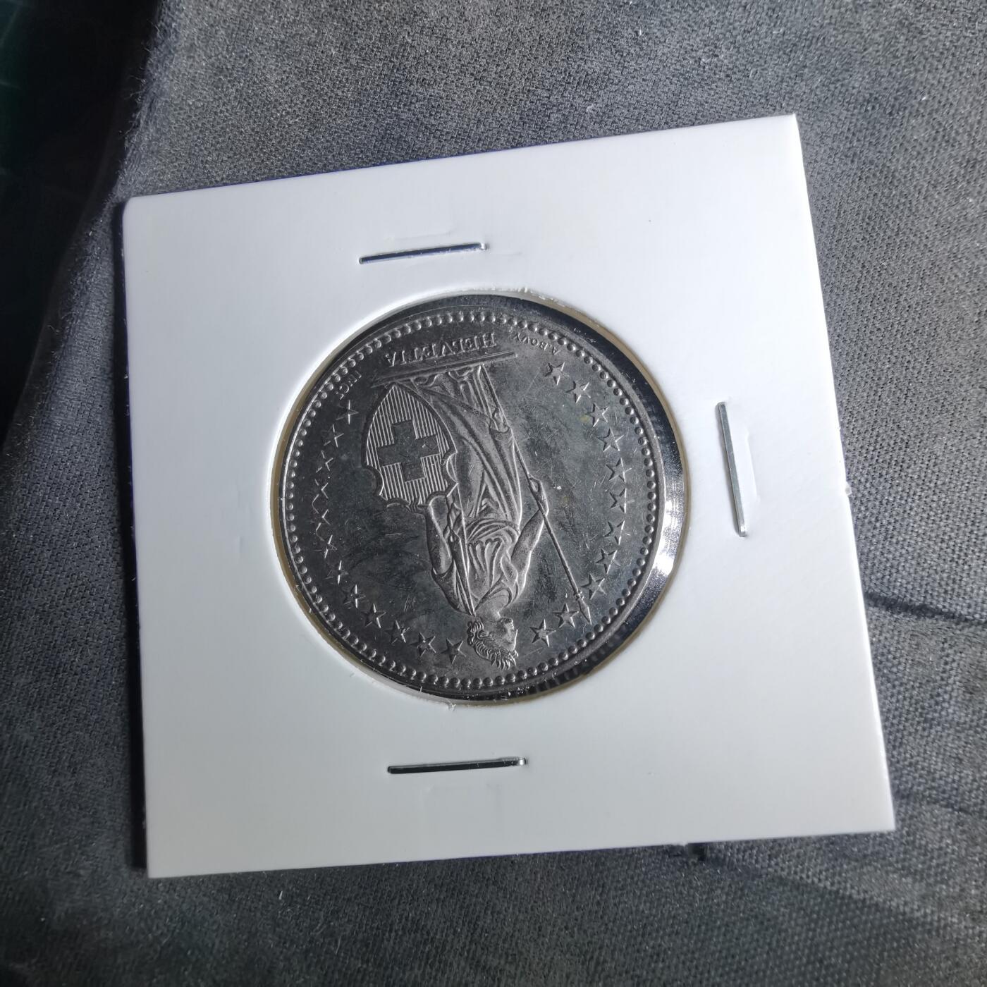 沼泽如烟--第1039场 瑞士1996年2法郎