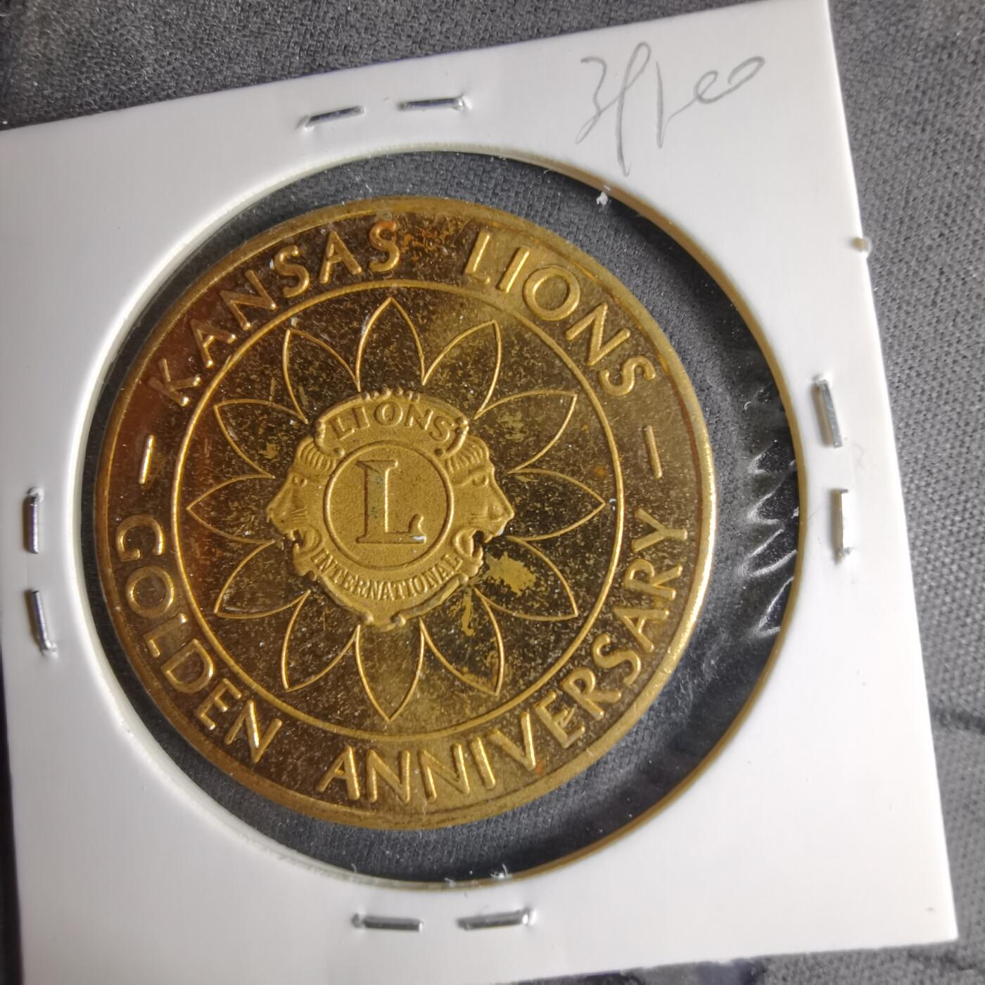 沼泽如烟--第1039场 1969年狮子会纪念章