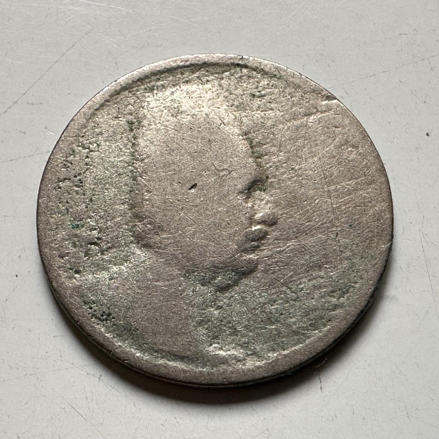 🌹外币初藏🌹🐯2026年第35场   每周二四六晚8️⃣点 接代拍 埃及 AH 1348 (1929年) 福阿德 2米利姆 铜镍币 17.8mm a