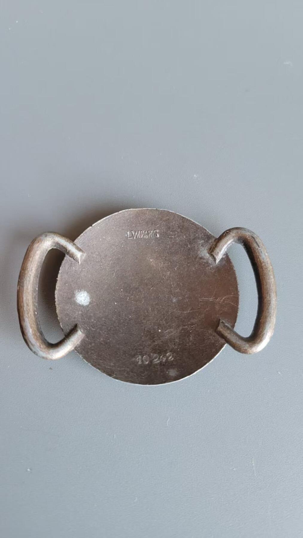 嘉宝良覃世界勋赏第25期拍卖 法国二战童子军腰带扣