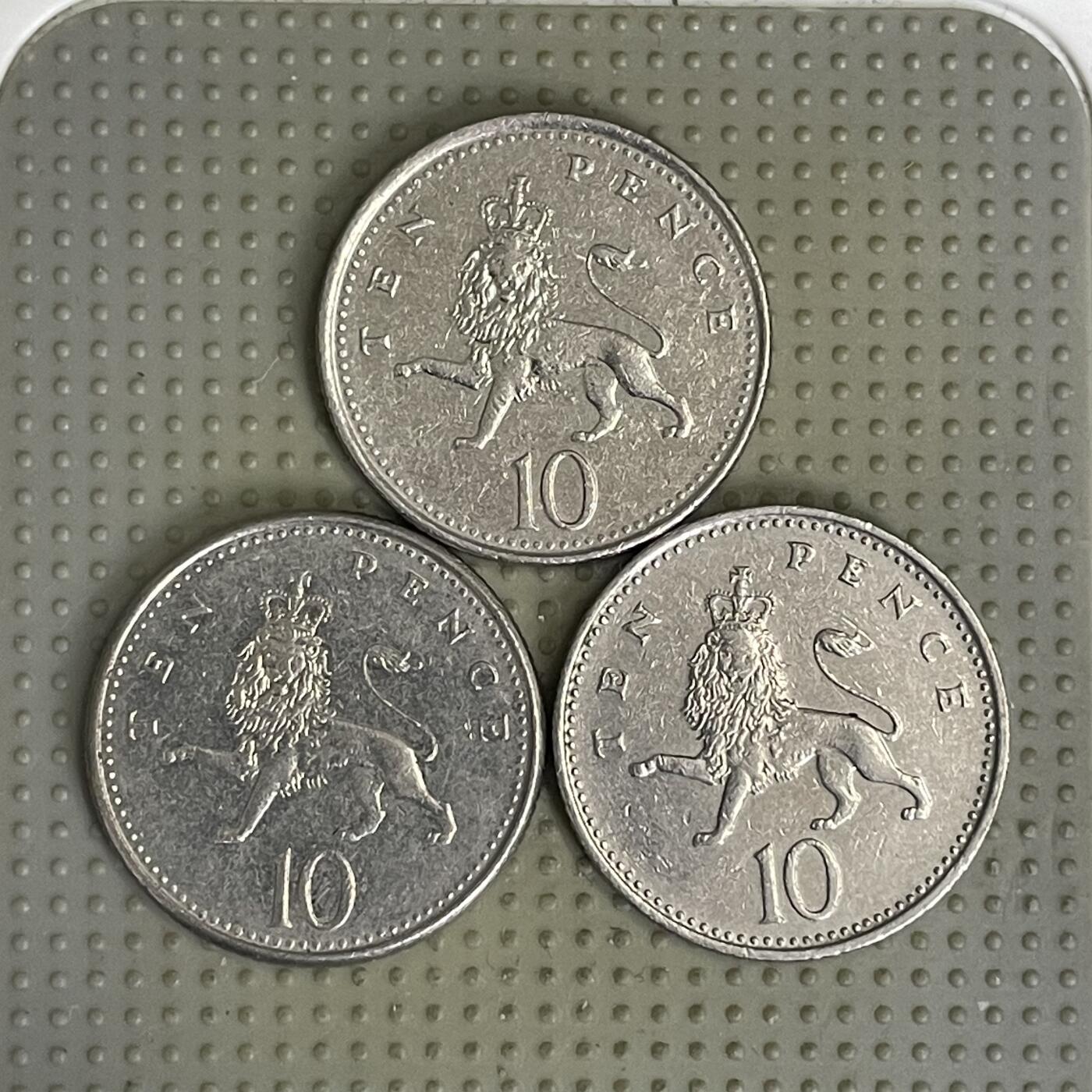 2026年第41场各国散币拍卖（总第191场） 英国10便士3枚