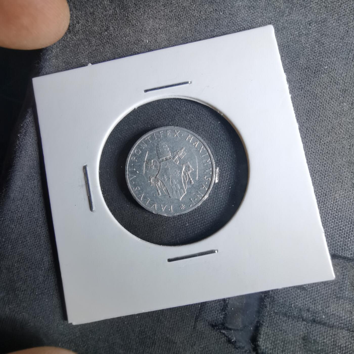 沼泽如烟--第1039场 梵蒂冈1963年1里拉