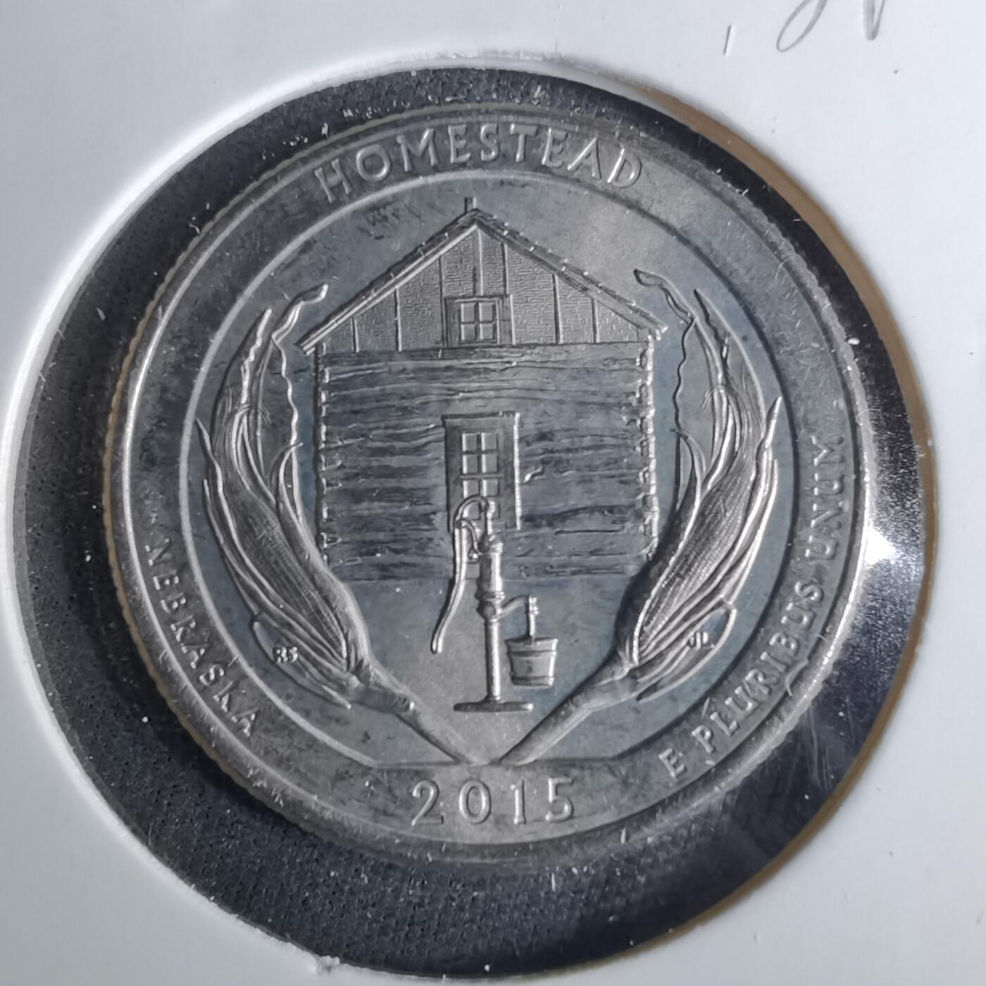 沼泽如烟--第1039场 美国2015年25美分