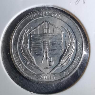 沼泽如烟--第1039场 - 美国2015年25美分