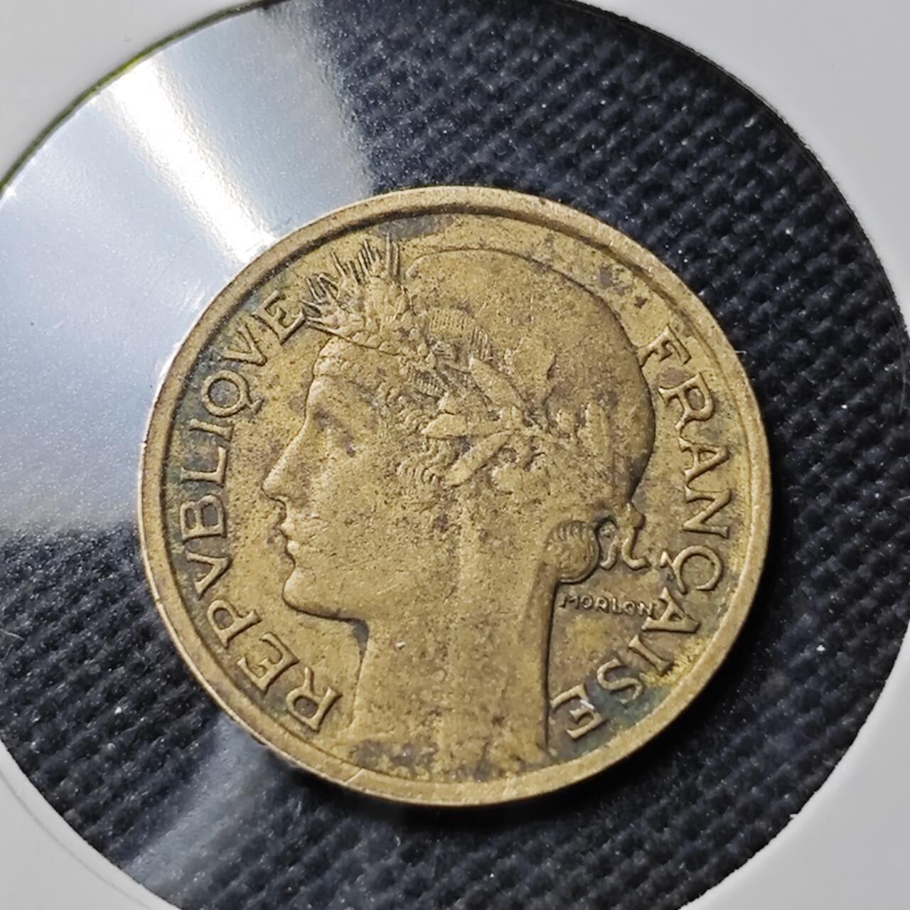 KK钱币收藏小铺  第412期 2月预留时间 周末发货 1939法国50分 