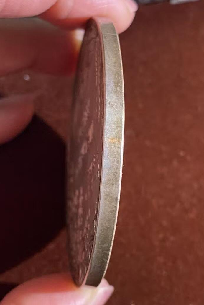 日日生财—方圆世界（全场包邮）第二场 老五彩—大正四年御即位大礼 银质纪念章（高银，含银量90%多，直径约55mm，重约68g）