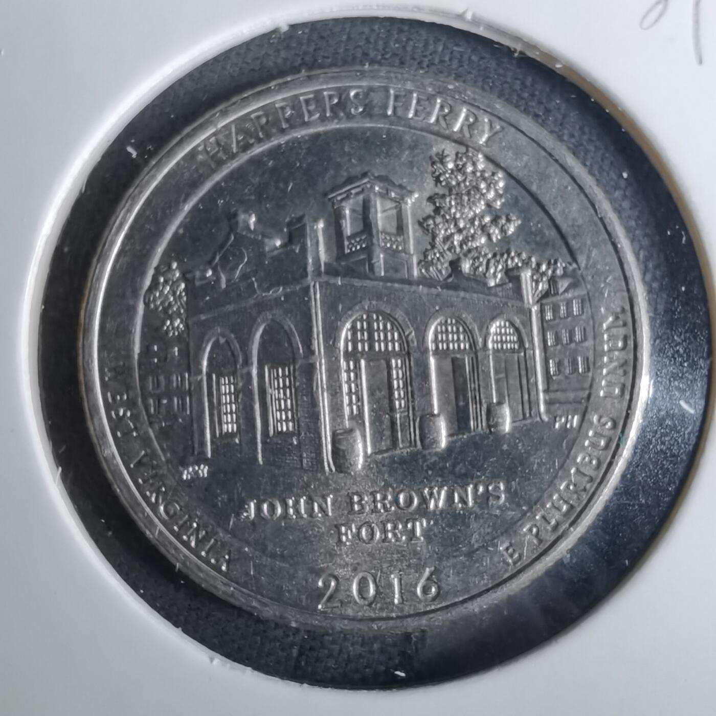 沼泽如烟--第1039场 美国2016年25美分