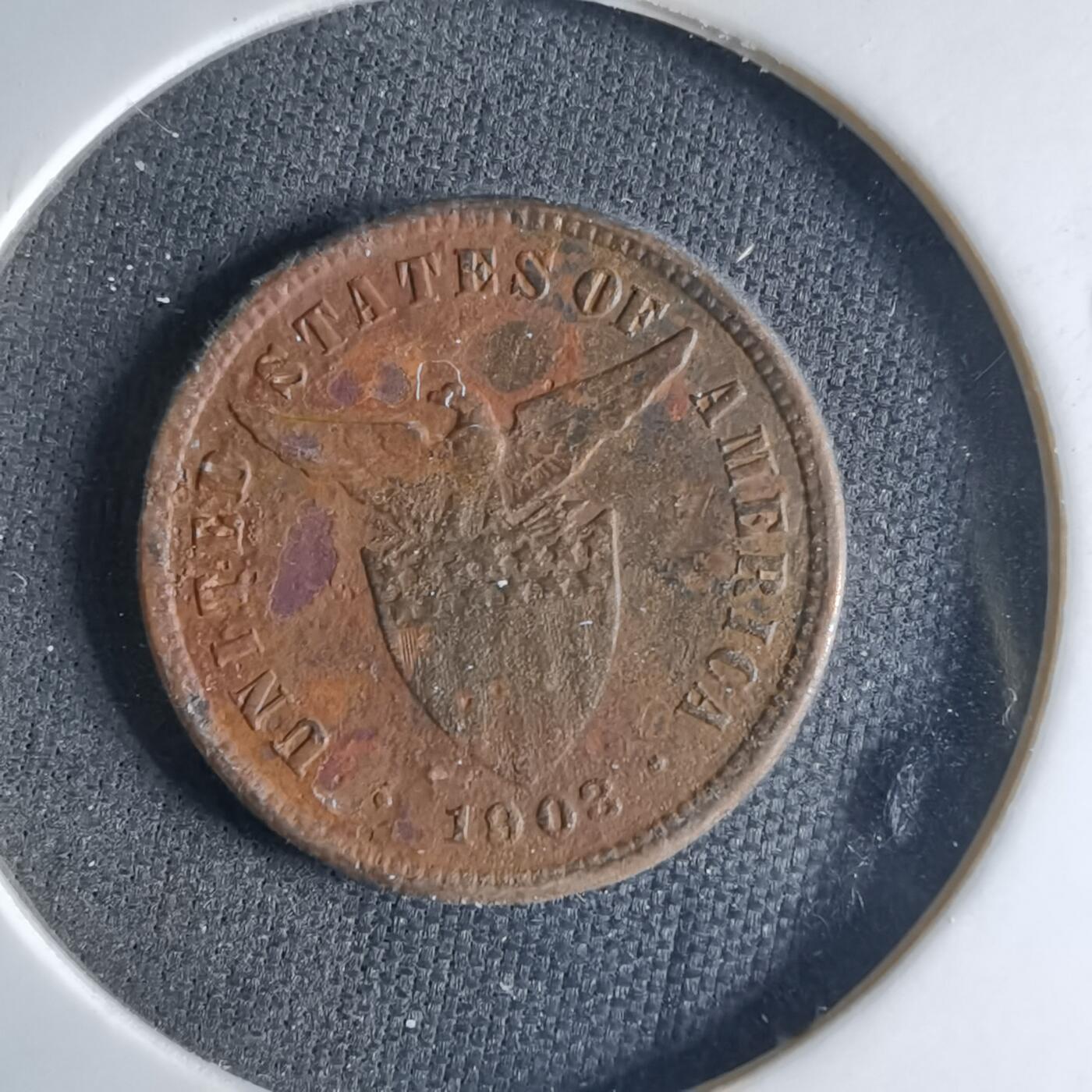 沼泽如烟--第1039场 菲律宾1903年半分