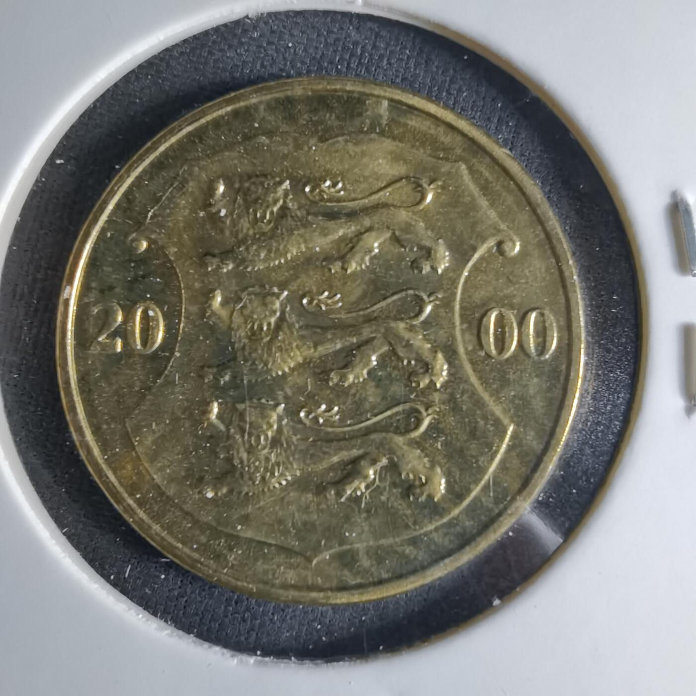 沼泽如烟--第1039场 爱沙尼亚2000年1克朗