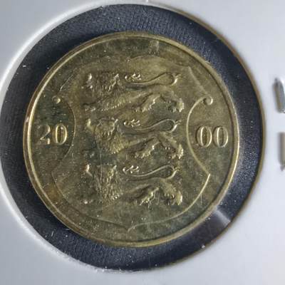 沼泽如烟--第1039场 - 爱沙尼亚2000年1克朗