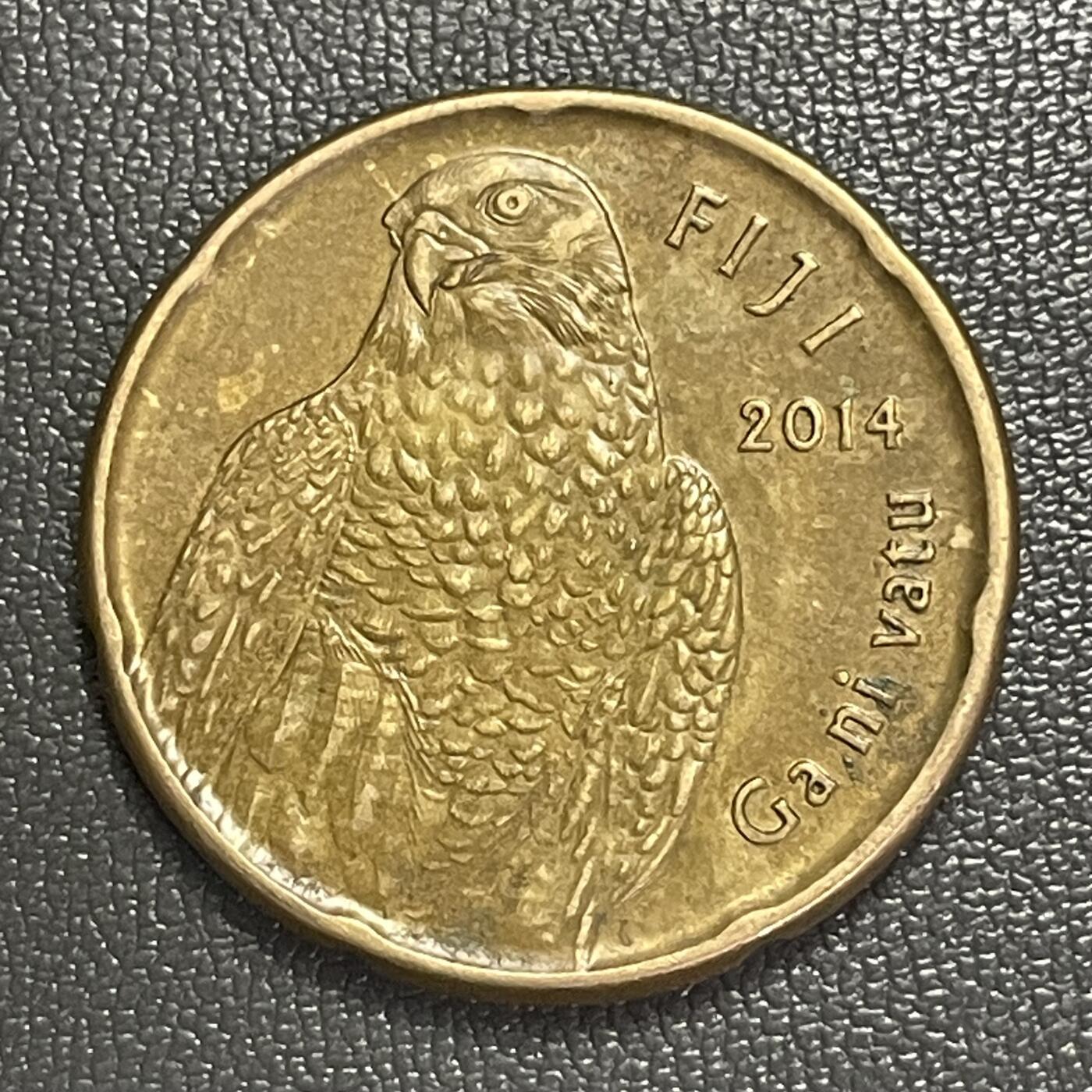 回流0406 斐济2014年2元 吸蜜鹦鹉
