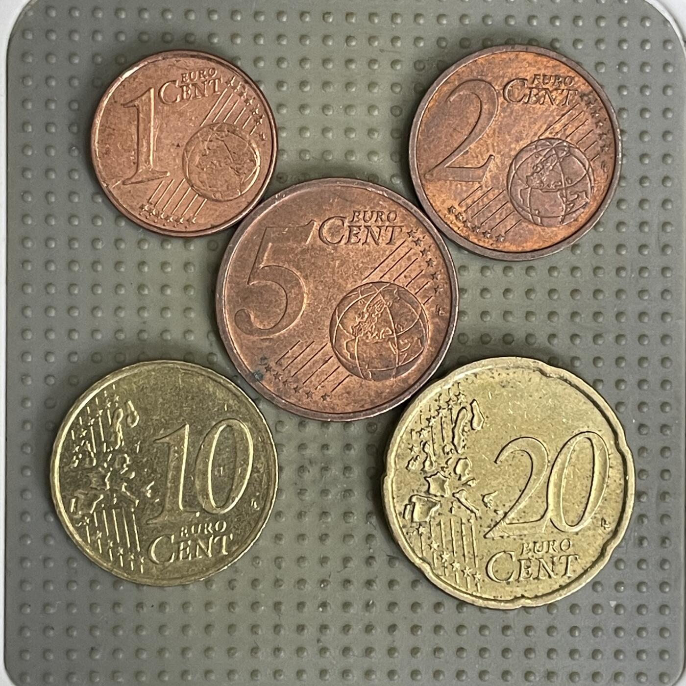 2026年第41场各国散币拍卖（总第191场） 爱尔兰欧分5枚