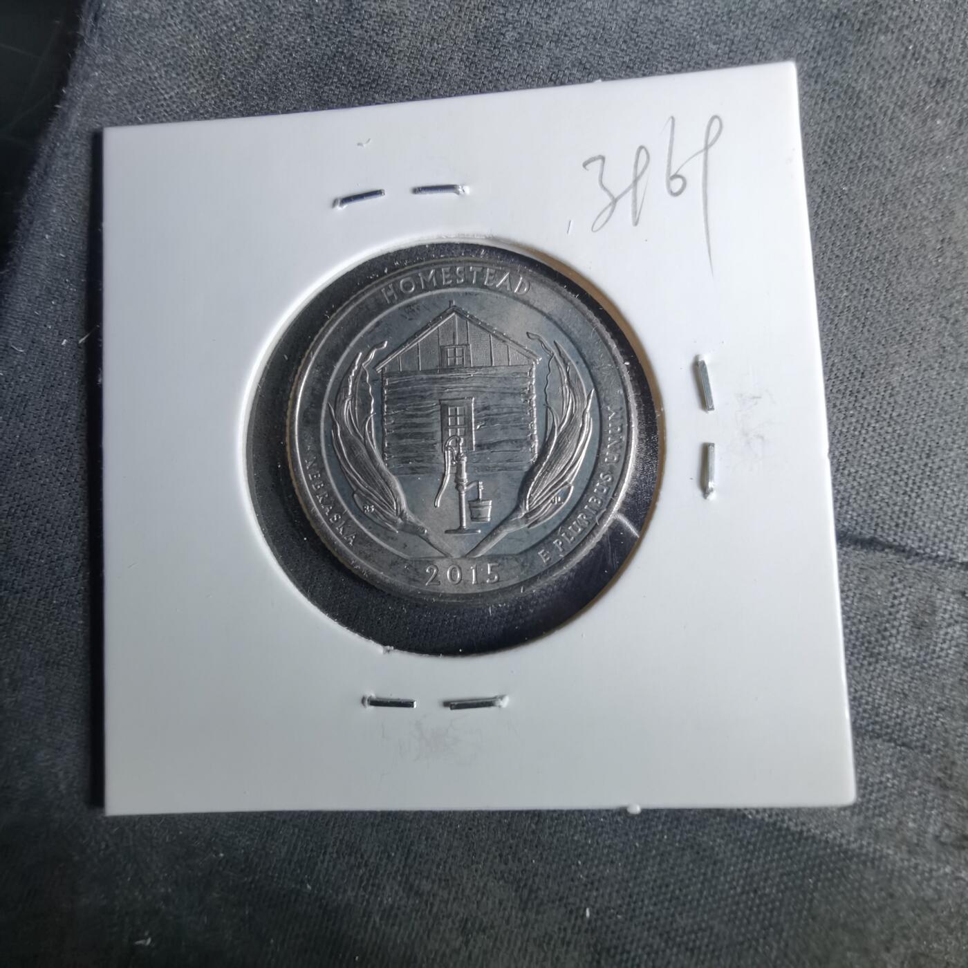 沼泽如烟--第1039场 美国2015年25美分