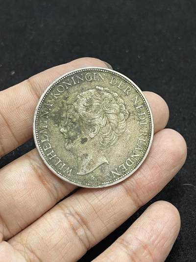 限时免佣！春季金银币专场拍卖-第一期 - 荷兰盾 威廉敏娜 8#