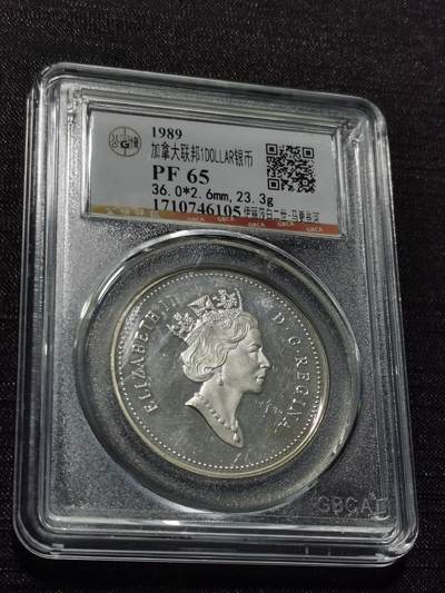 天下钱庄专场欢迎参拍 - 加拿大1加元银币