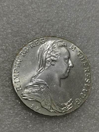 天下钱庄专场欢迎参拍 - 奥匈帝国大奶妈银币，官方后铸