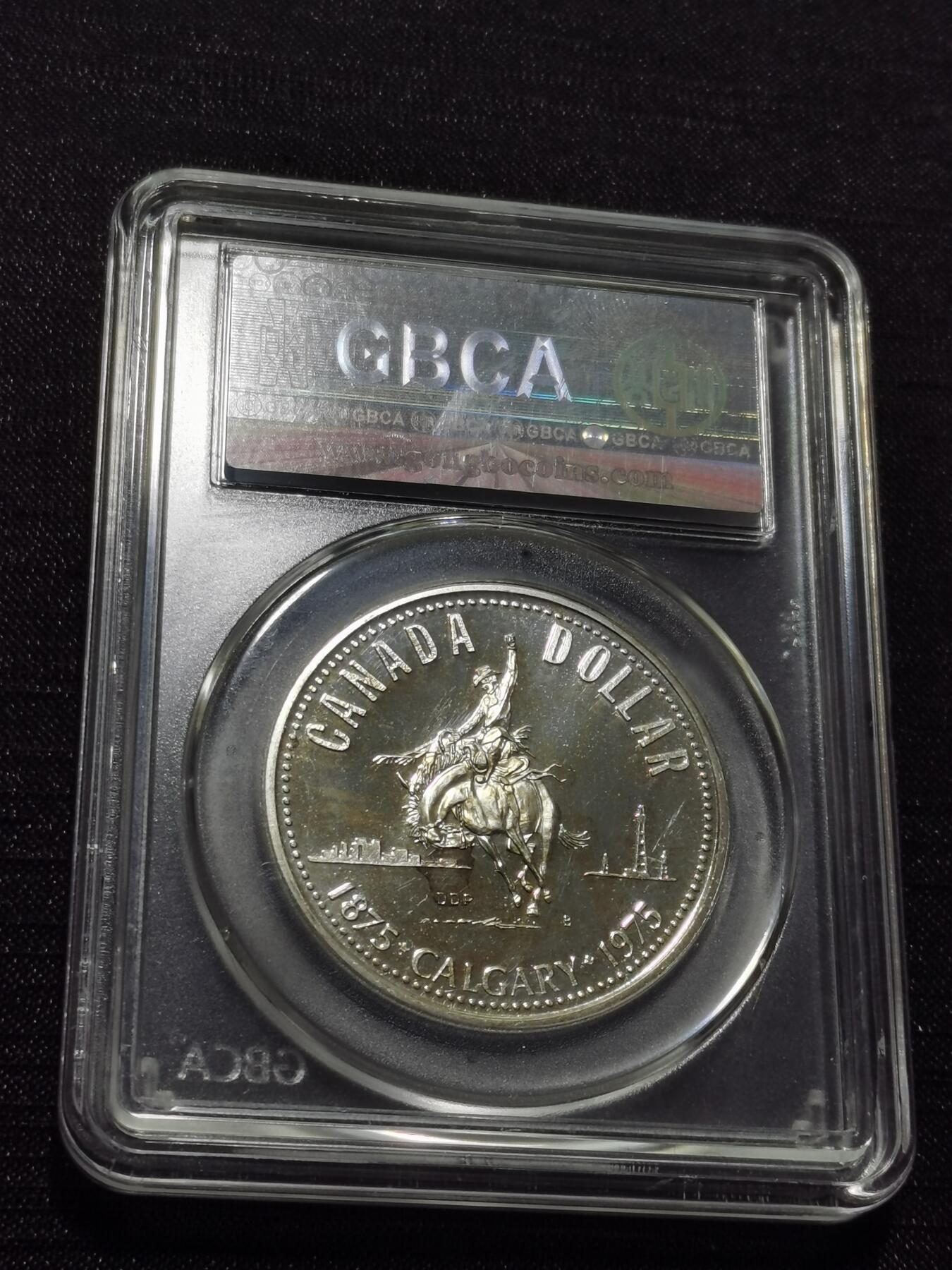 天下钱庄专场欢迎参拍 加拿大1加元银币