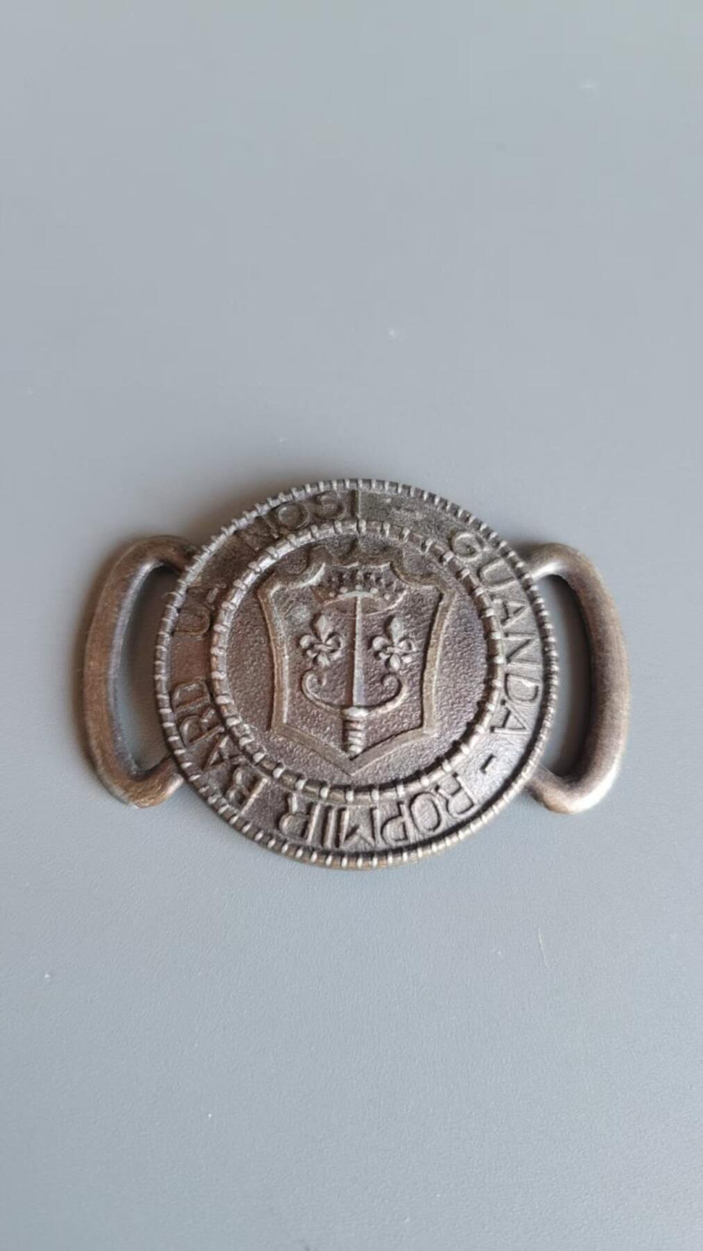 嘉宝良覃世界勋赏第25期拍卖 法国二战童子军腰带扣