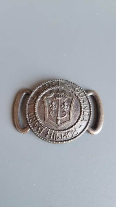 嘉宝良覃世界勋赏第25期拍卖 - 法国二战童子军腰带扣