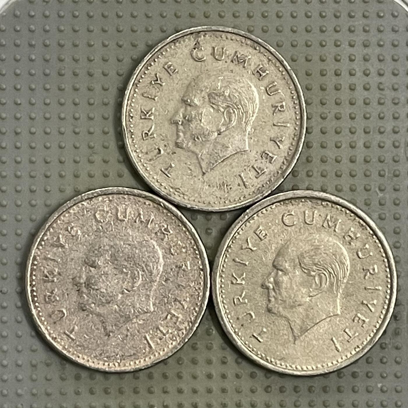 2026年第40场各国散币拍卖（总第190场） 土耳其1000里拉3枚